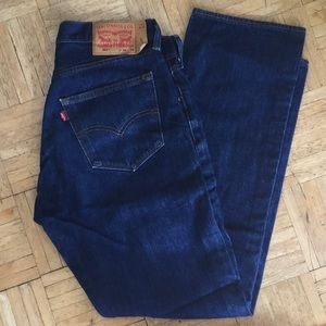 Levi’s 501 Button Fly Blue Jeans